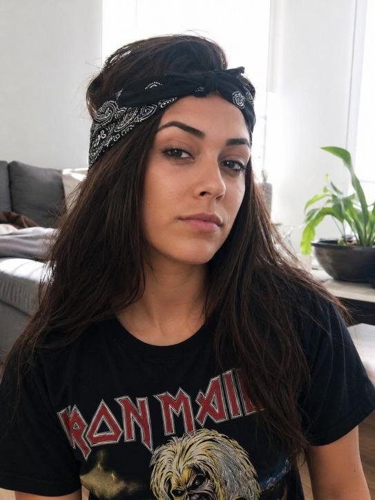 Bandana Tied