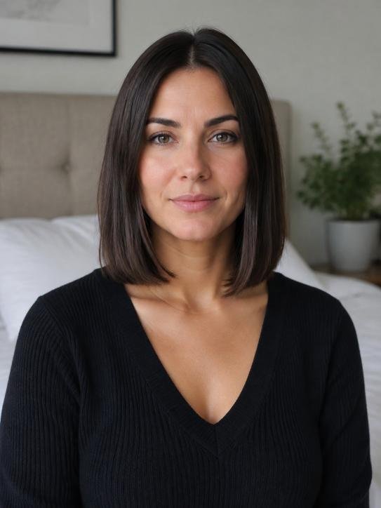 Blunt Shoulder Bob