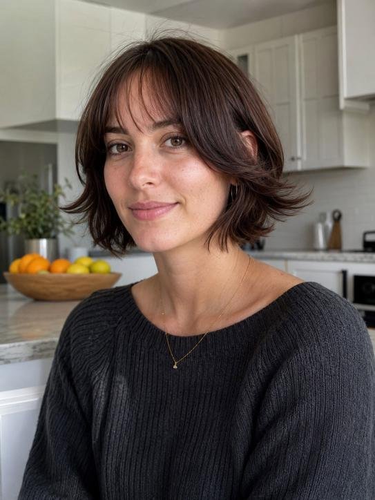Butterfly Cut on a Bob