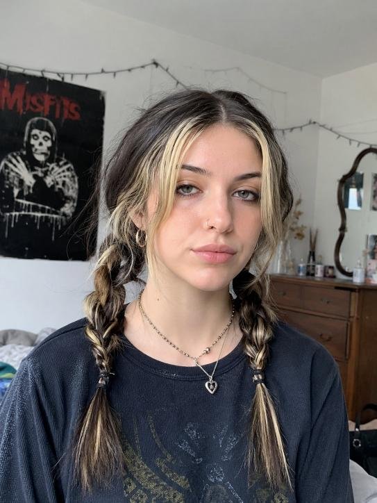 Grunge Pigtail Braids