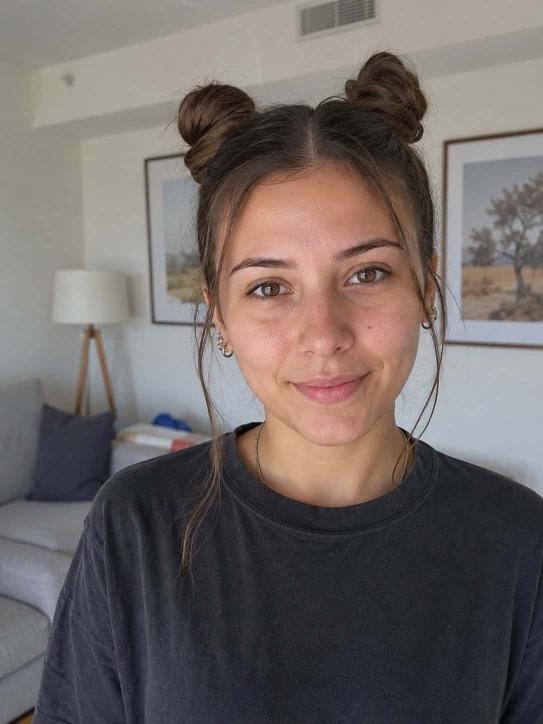 High Space Buns