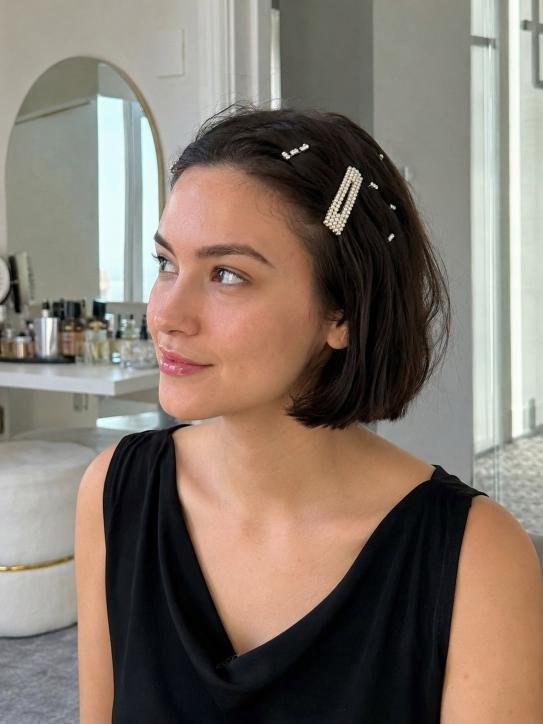 Rhinestone Sparkle Clips