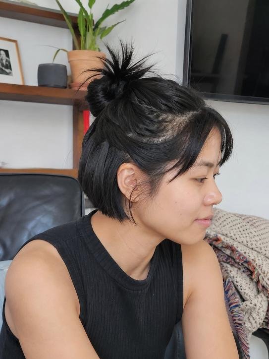 Spiky Mini Bun