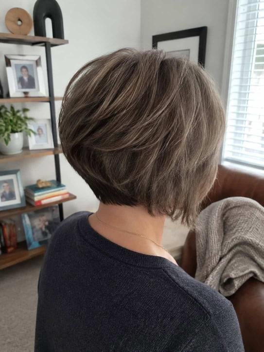 Stacked Choppy Bob